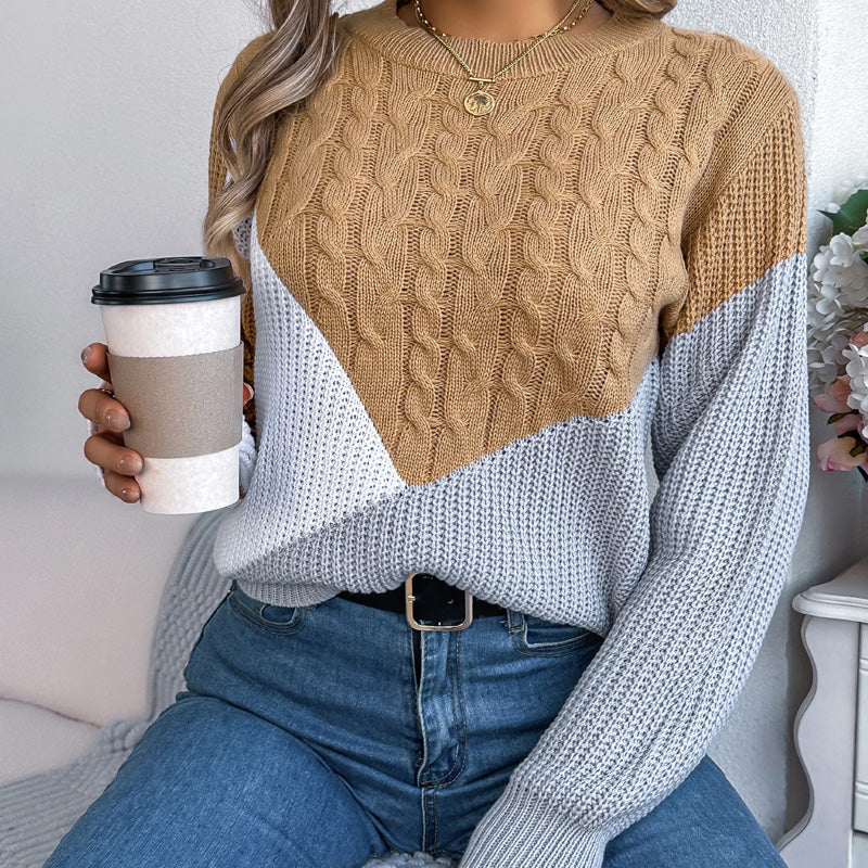 Edith Dual-Tone Knit