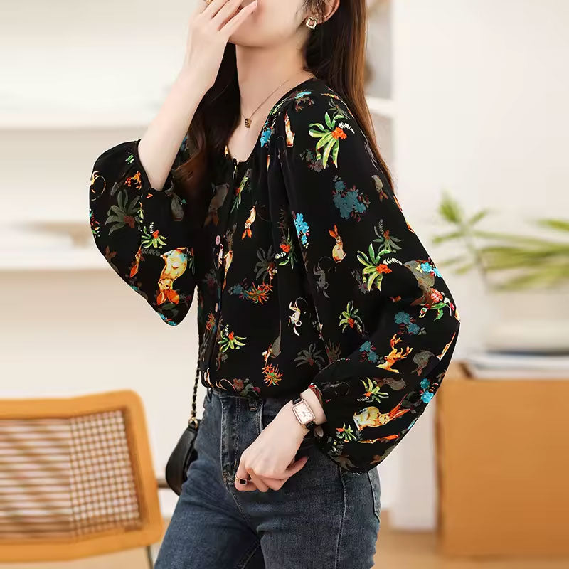 Willow Long-Sleeve Blouse