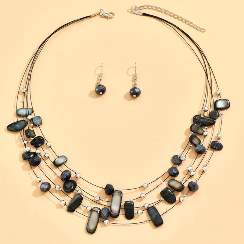 Cascade Layered Gem Set