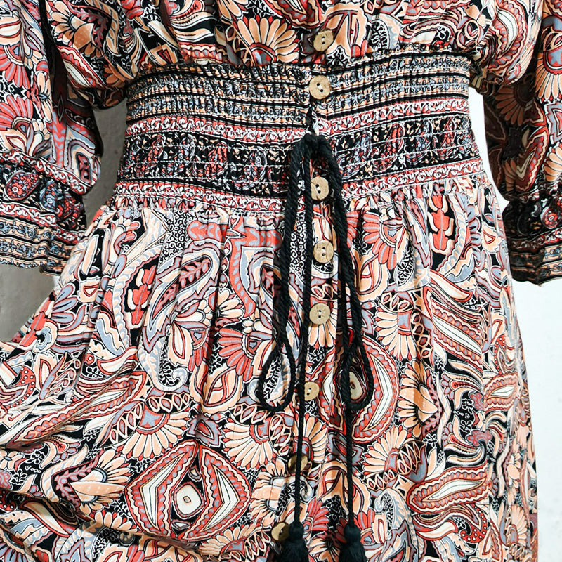 Sandstone Breeze Maxi Dress