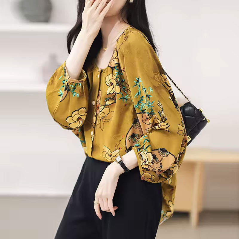 Abigail Long-Sleeve Blouse
