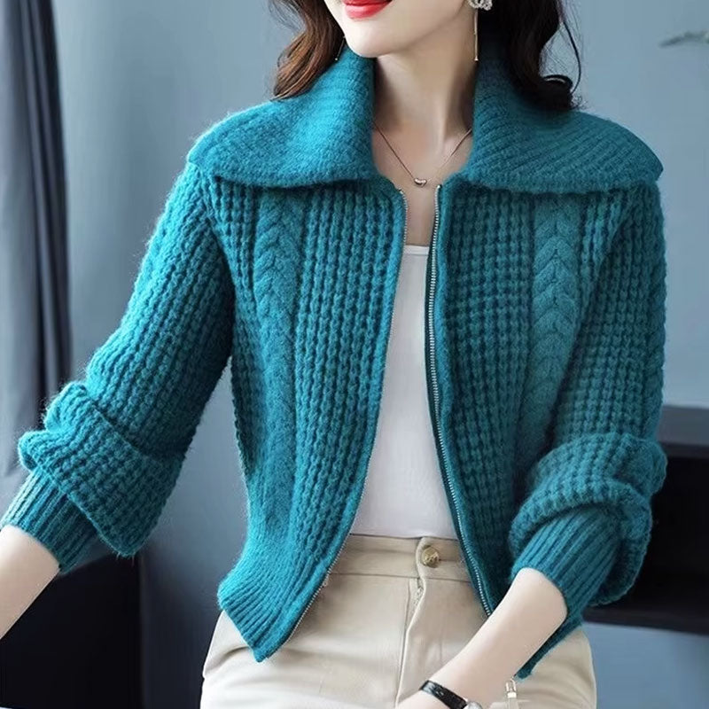 Harriet Wide Collar Cardigan