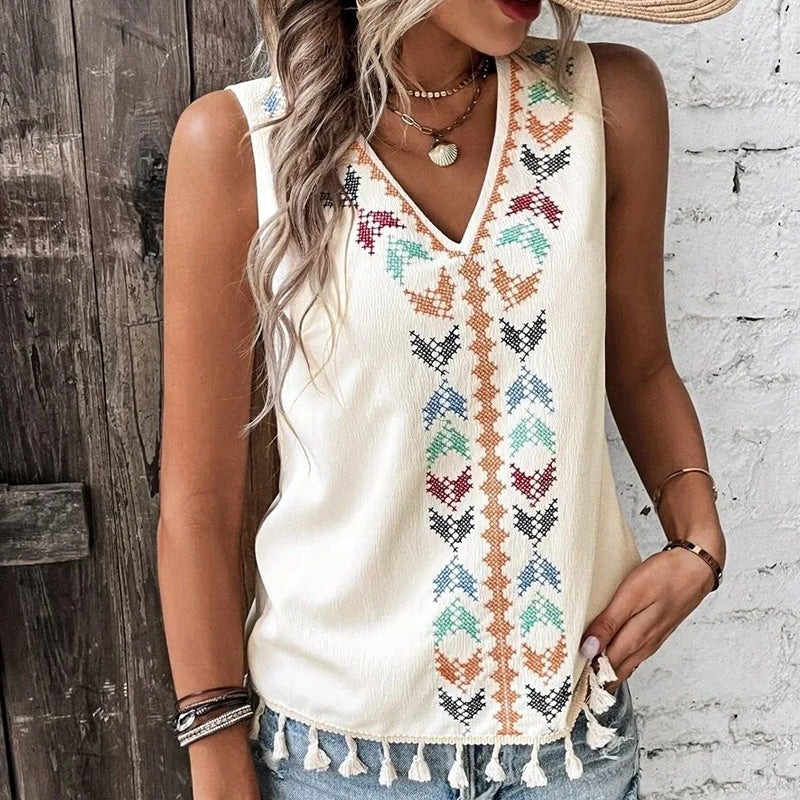 Sierra Embroidered Tank