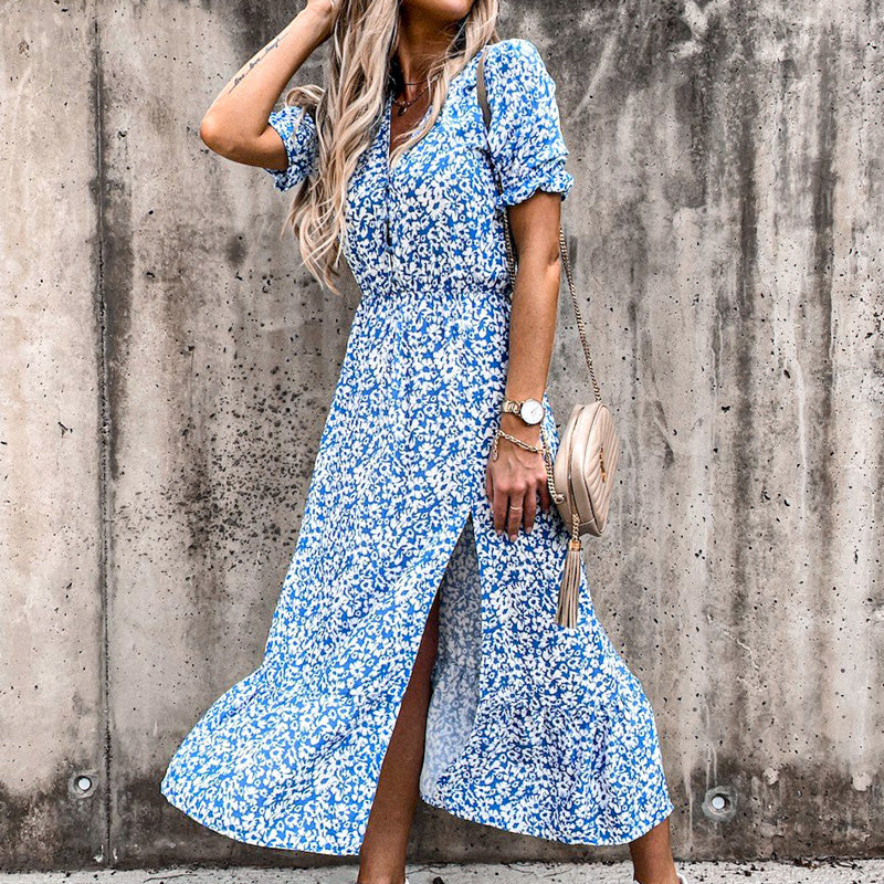 Meadow Bloom Midi Dress