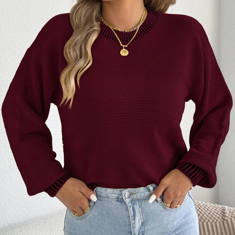 Nancy Textured Knit Jumper
