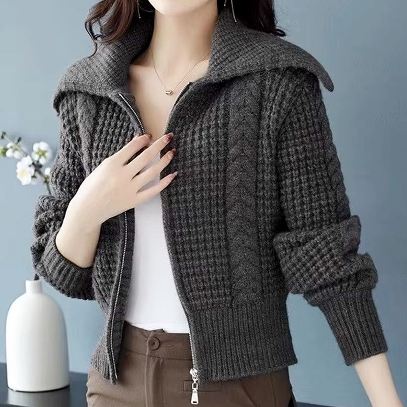 Harriet Wide Collar Cardigan
