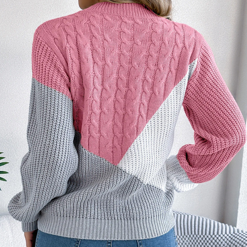 Edith Dual-Tone Knit