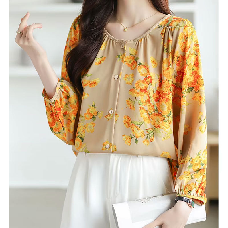 Layla Blossom Flowy Blouse