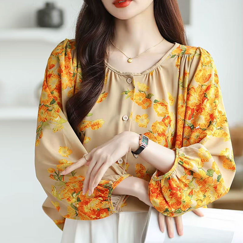 Layla Blossom Flowy Blouse