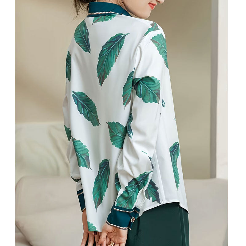 Alice Paisley Bloom Button-Down Shirt