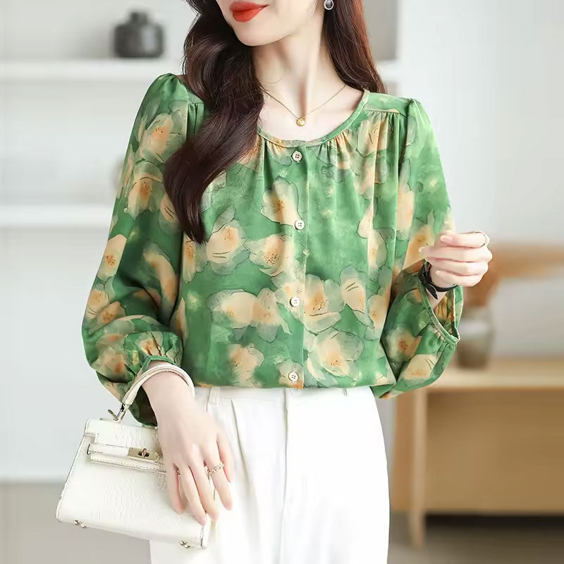 Victoria Long-Sleeve Blouse