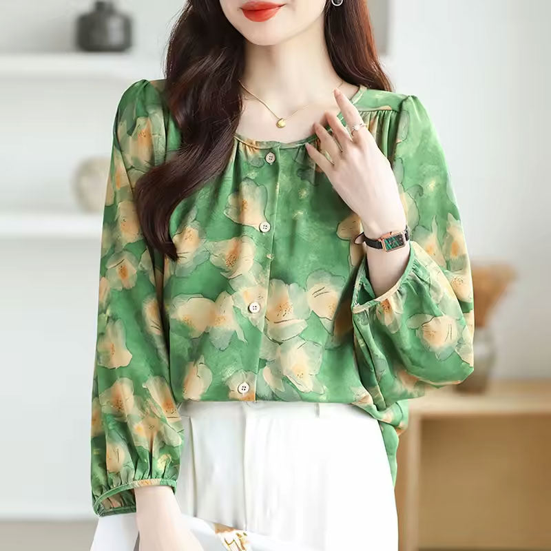 Victoria Long-Sleeve Blouse