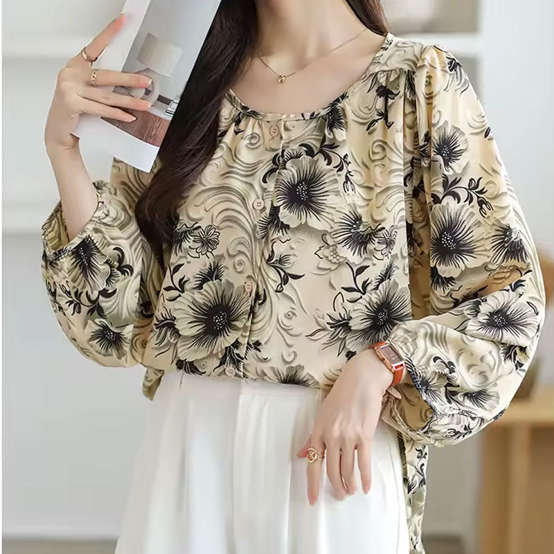 Maya Long-Sleeve Blouse