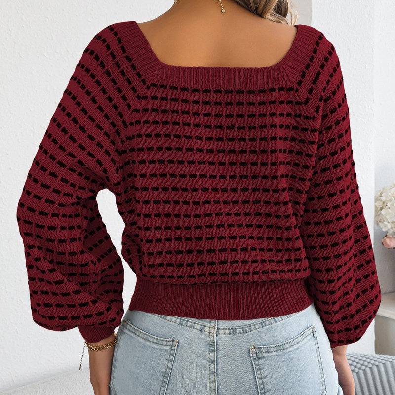Willow Square-Neck Jumper