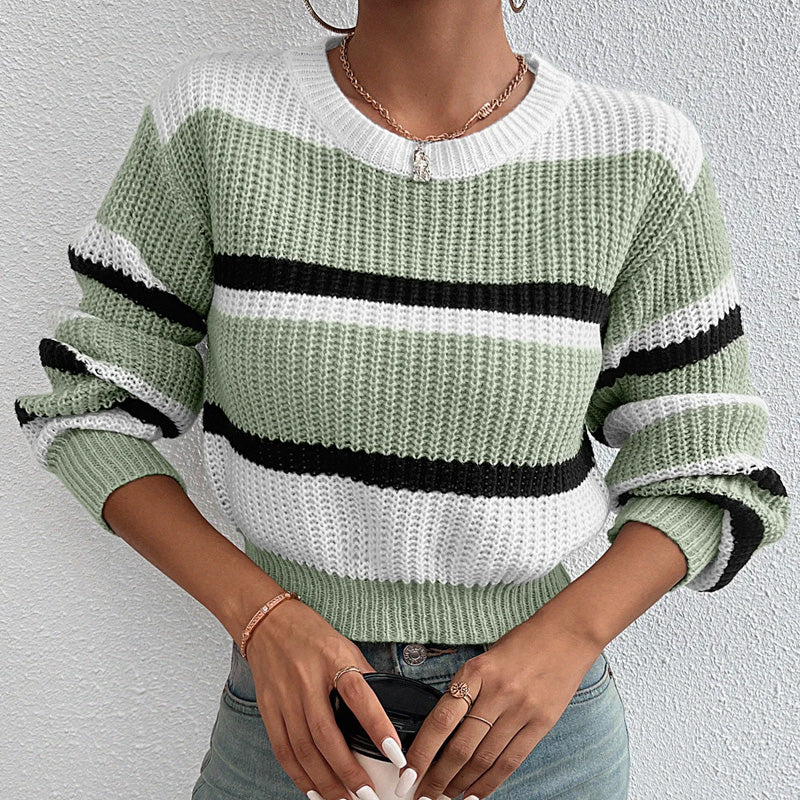 Amelia Stripe Knit Jumper