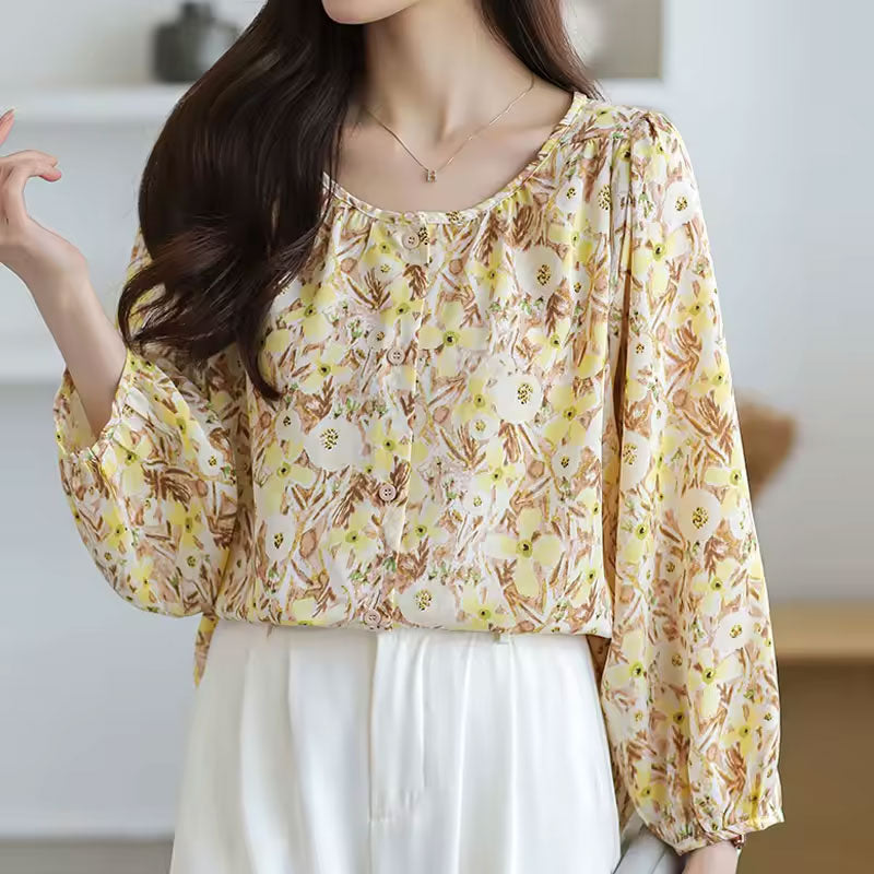 Victoria Long-Sleeve Blouse