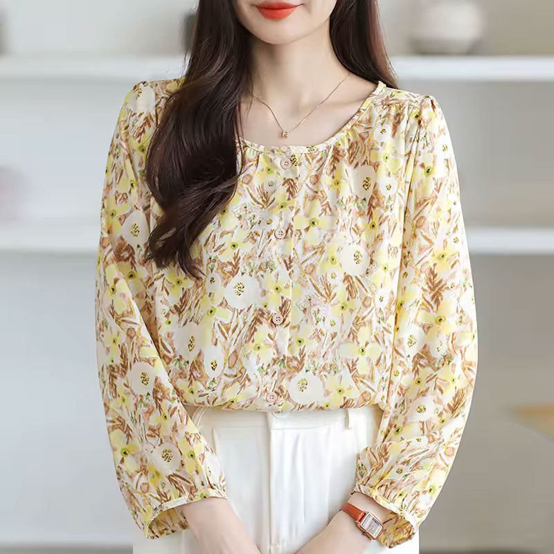 Victoria Long-Sleeve Blouse