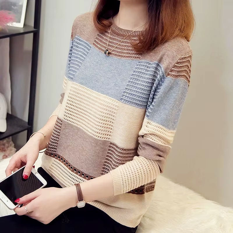 Eliana Color-Block Sweater