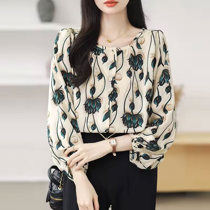 Maya Long-Sleeve Blouse