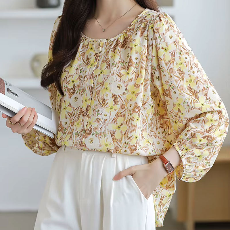 Victoria Long-Sleeve Blouse
