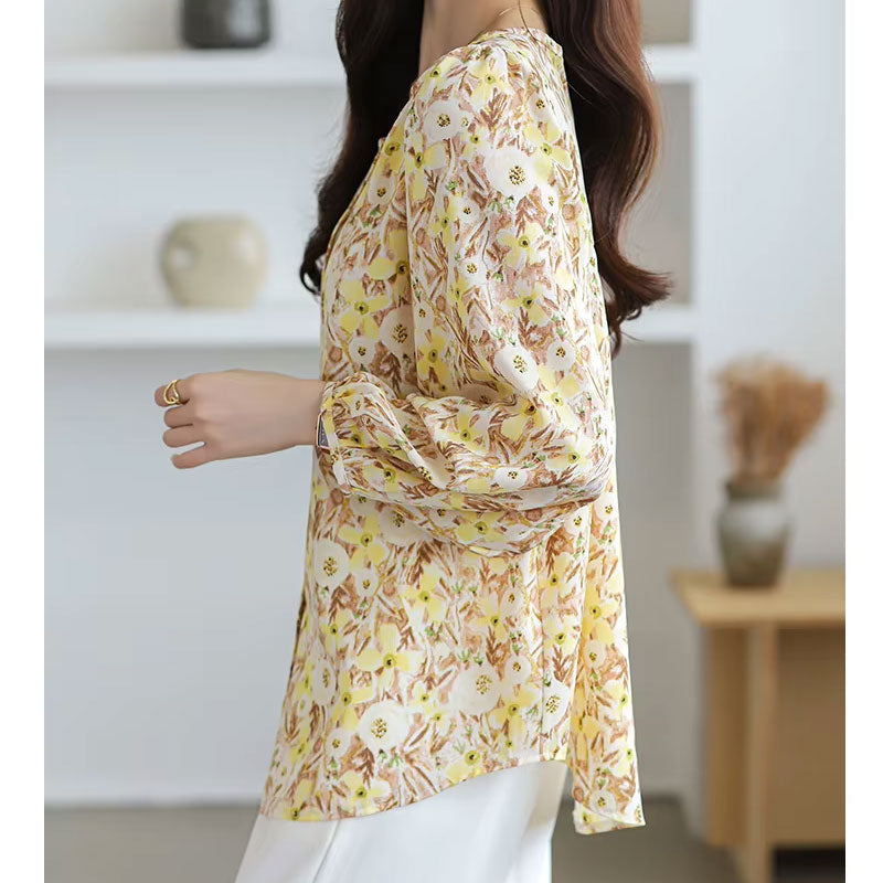 Victoria Long-Sleeve Blouse