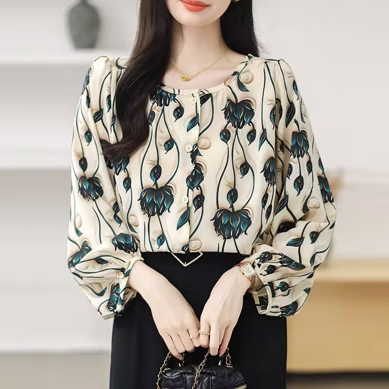 Maya Long-Sleeve Blouse