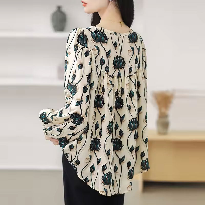 Maya Long-Sleeve Blouse