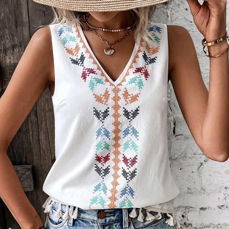 Sierra Embroidered Tank