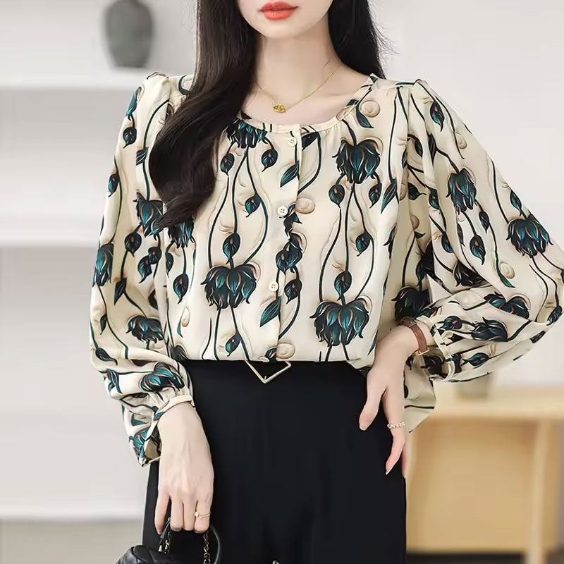 Maya Long-Sleeve Blouse