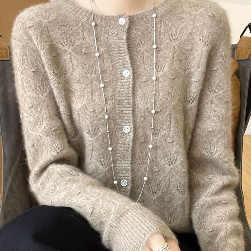 Ariana Floral Knit Cardigan