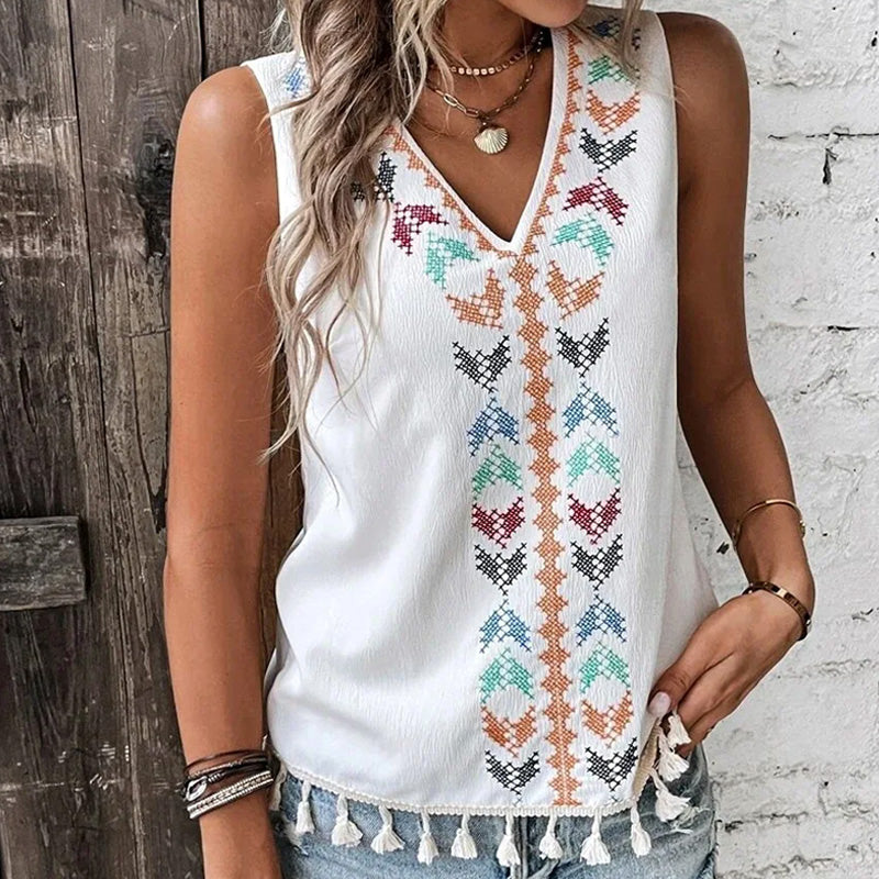 Sierra Embroidered Tank