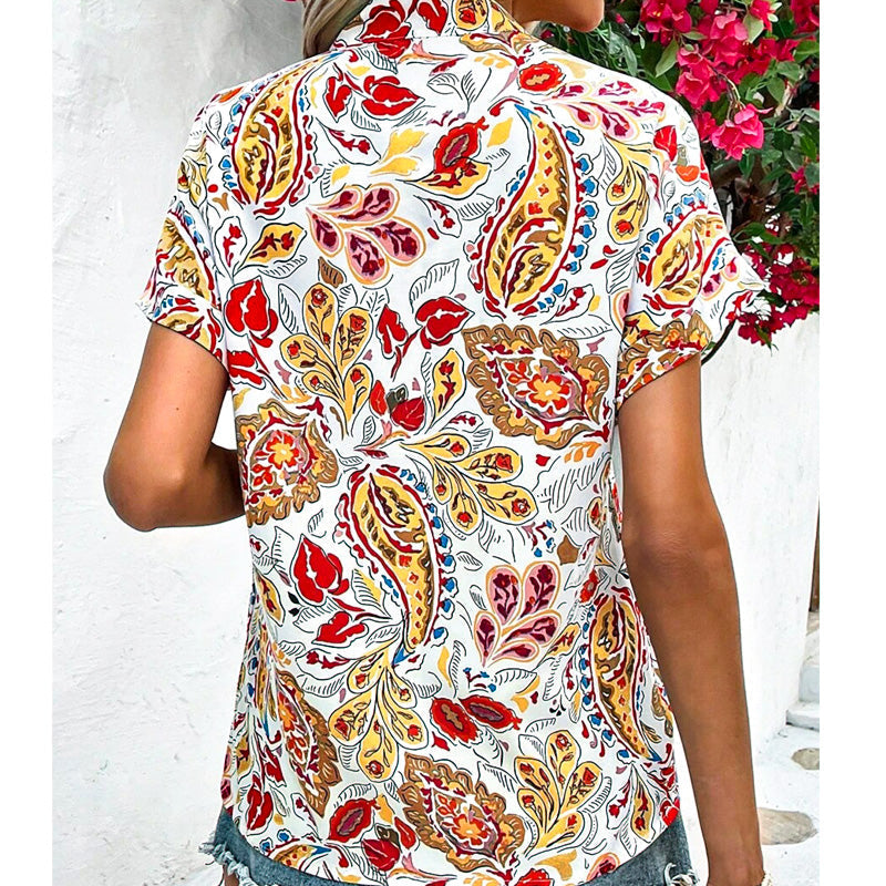 Sunset Garden Blouse