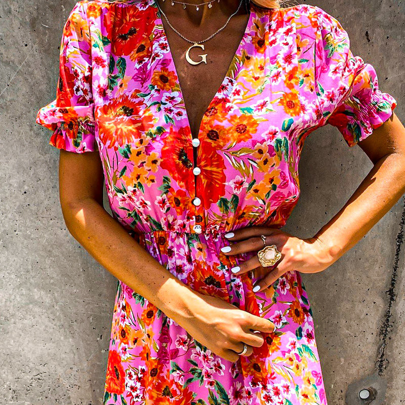 Bloomtrail Midi Dress