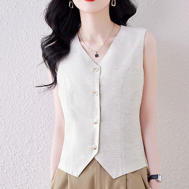 Harper Button-Up Vest