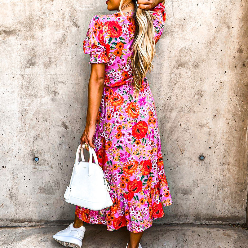 Bloomtrail Midi Dress