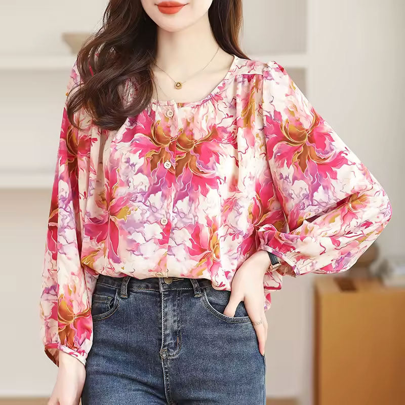 Lily Floral Print Blouse