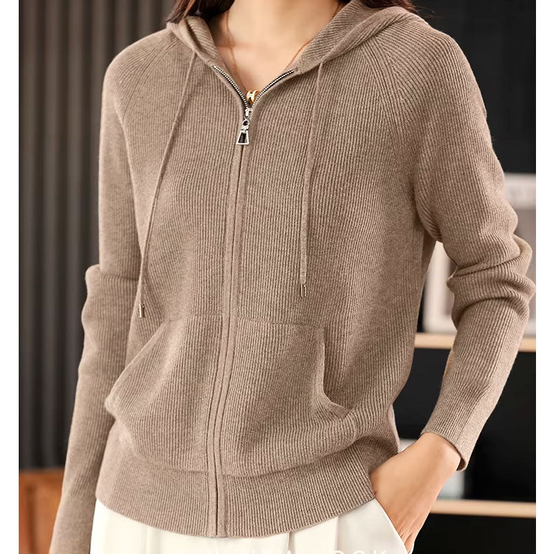 Audrey Hooded Cardigan