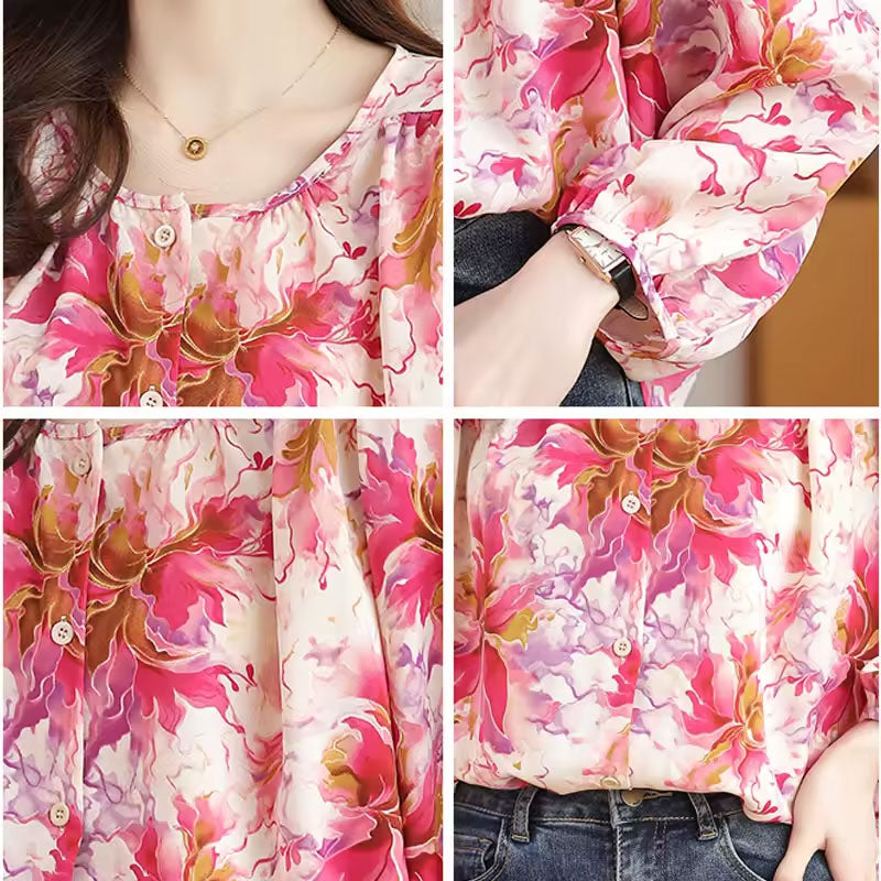Lily Floral Print Blouse