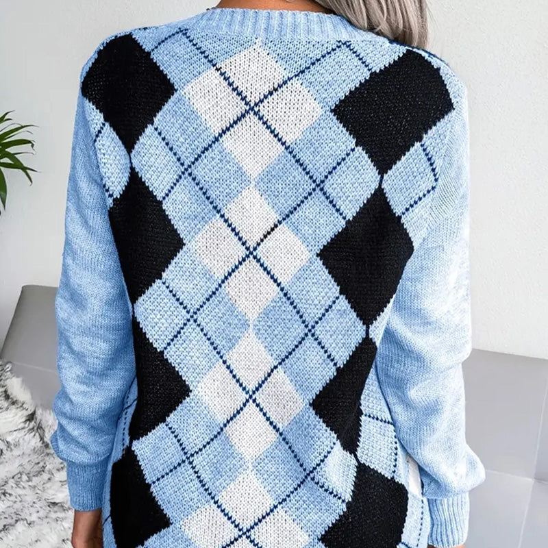 Harriet V-Neck Knit Jumper