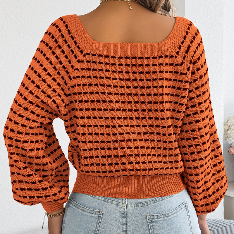 Willow Square-Neck Jumper