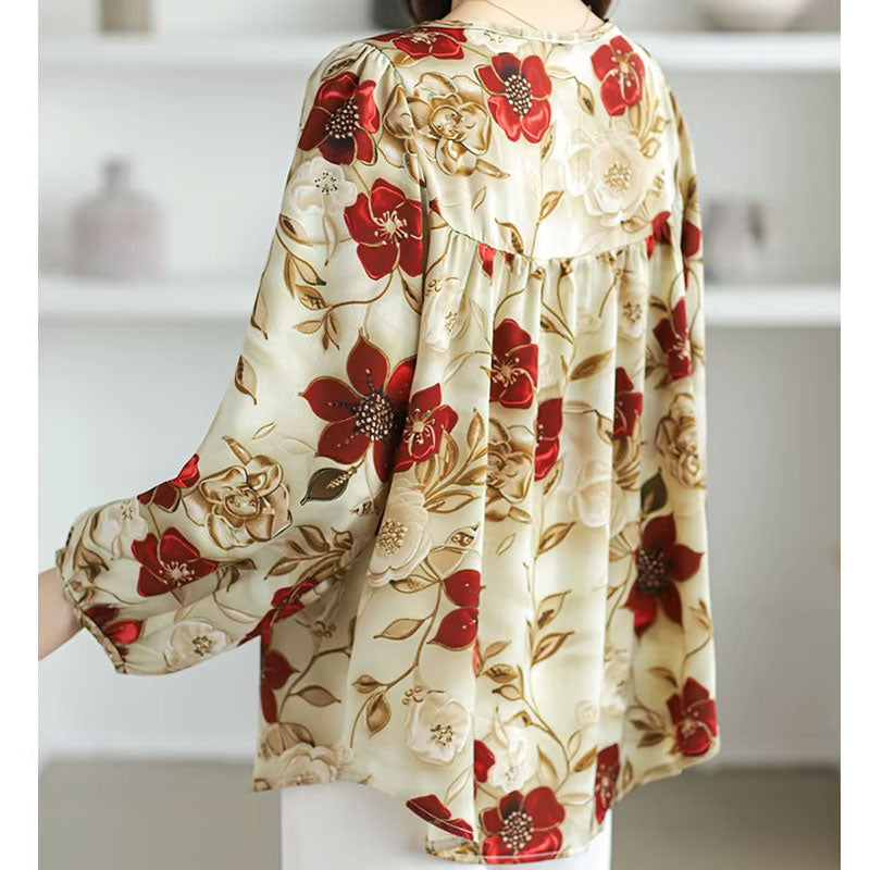 Emily Floral Print Blouse