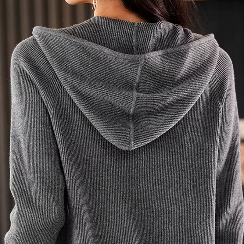 Audrey Hooded Cardigan