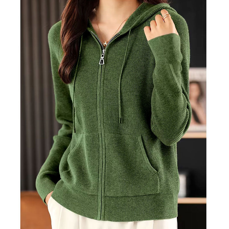 Audrey Hooded Cardigan