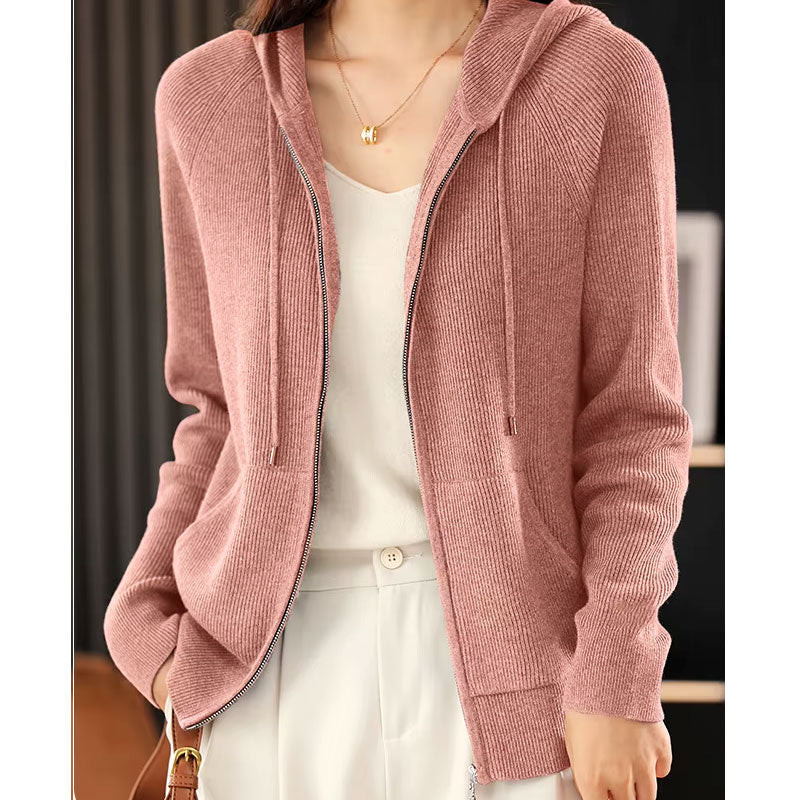 Audrey Hooded Cardigan