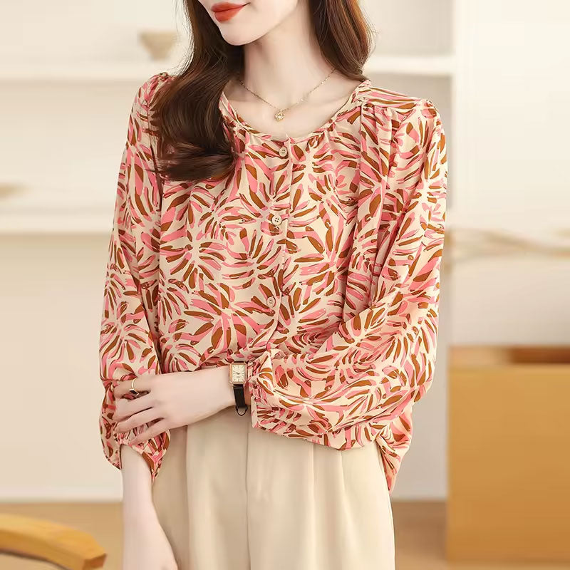 Ivy Leaf Flowy Blouse