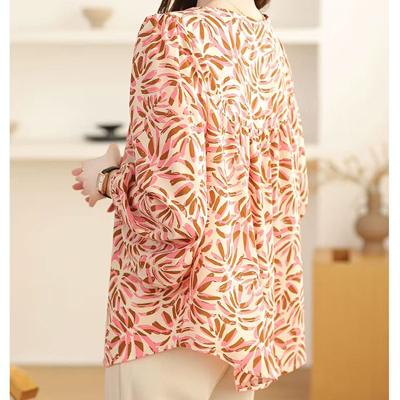 Ivy Leaf Flowy Blouse