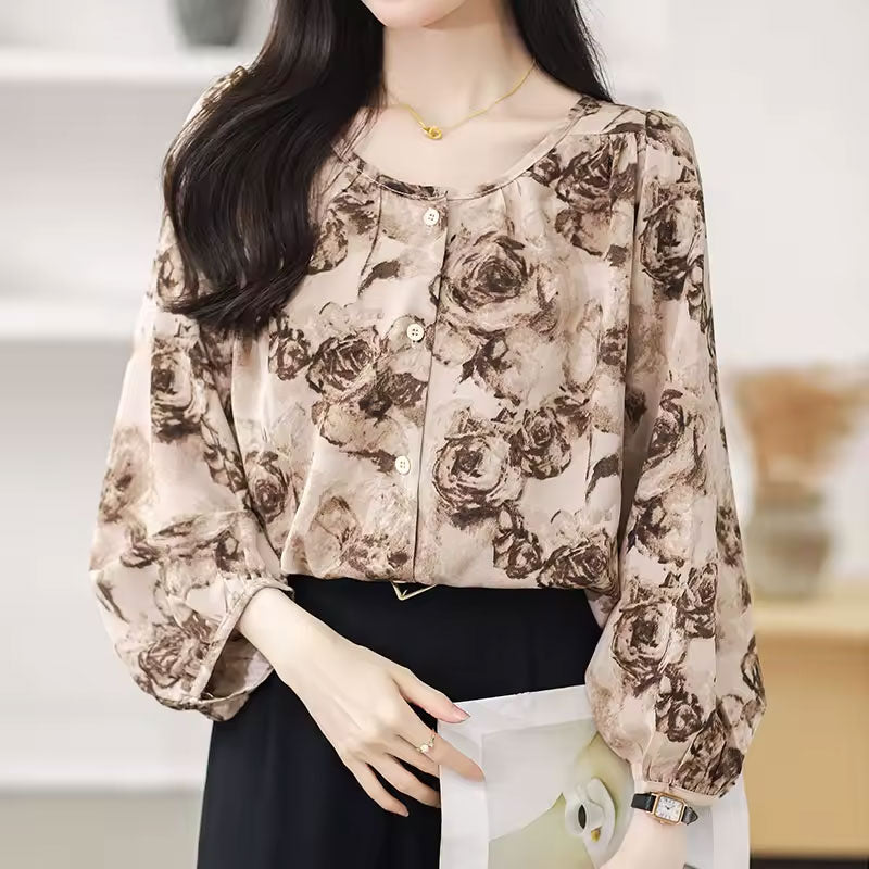 Lily Floral Print Blouse