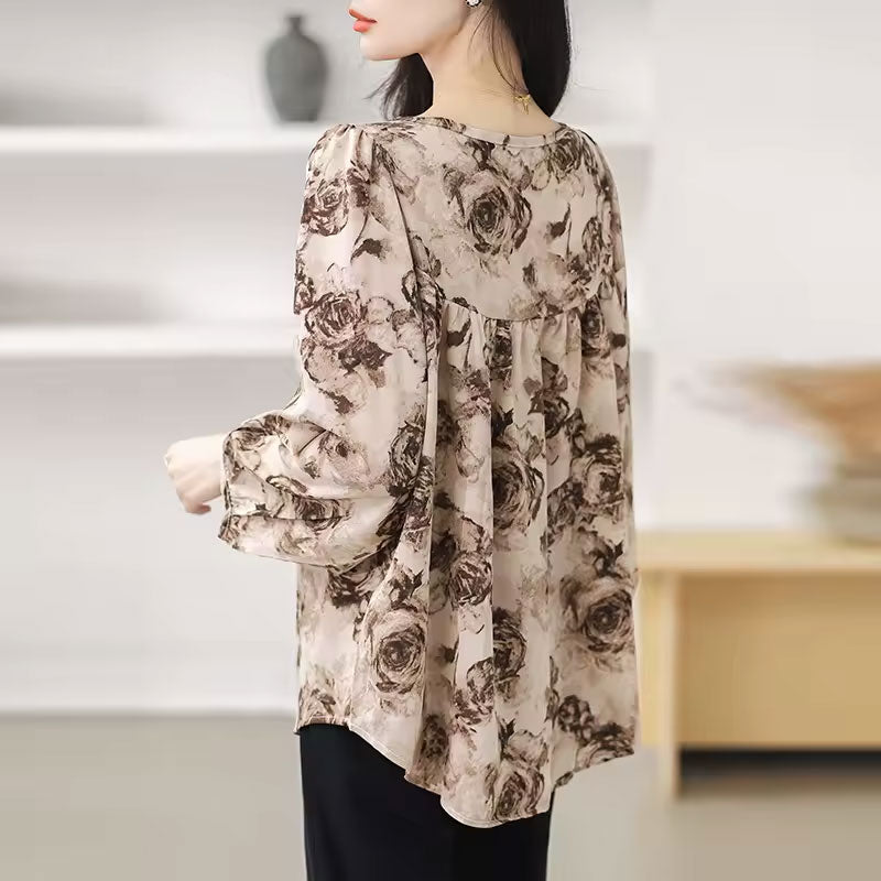 Lily Floral Print Blouse