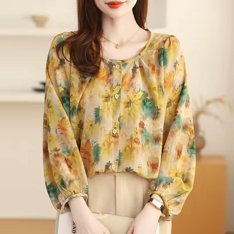 Lily Floral Print Blouse