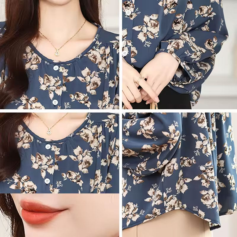 Zoe Floral Flowy Blouse